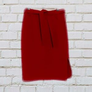 Banana Republic Red Skirt
